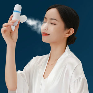 Appareil de soin des yeux : vapeur hydratante et relaxante 