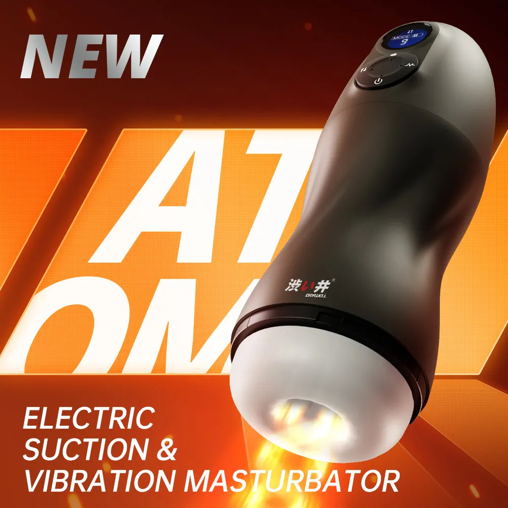 DRY WELL Smart Sex Robot for Men Vacuum Oral Sex Sucking Automatic Male Masturbator Heating and Moaning Adult Goods for Men