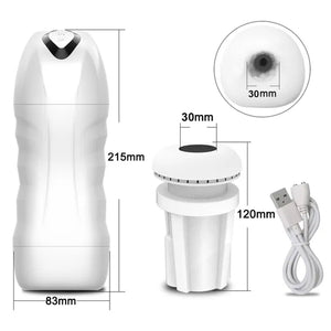 Automatic Sucking Male Mastubator Blowjob Masturbation Equipment Machine Sex Toys Adult Goods for Men Man Masturbators Cup