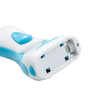 AIFRE New Electric Foot File - Rechargeable Foot Scrubber Pedicure Kit for Cracked Heels, Callus, and Dead Skin