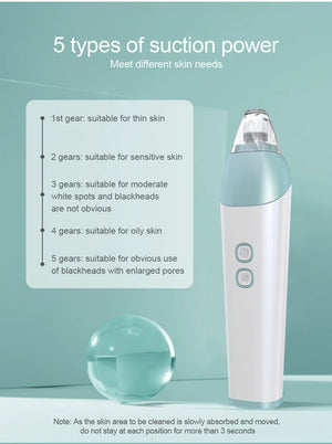 Hot Sale Electric Blackhead Remover - Acne Extractor Tool Kit with Suction Vacuum