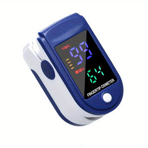 1pc Finger Pulse Oximeter Heart Rate Monitor – Home Blood Oxygen Saturation & Heart Rate Detection, No Battery Required