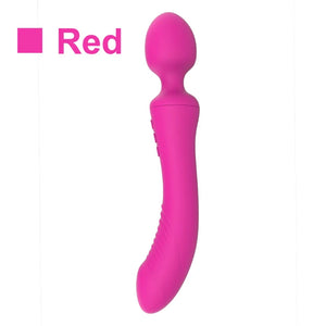 Dual Vibrator Sex Toys for Women Powerful Magic Wand Clitoris Vagina Massage Anal Plug G Spot Vibrating Adults Sexy Products