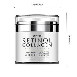 50ml Supreme Retinol Face Cream - Day & Night Moisturizer with Vitamin C for Sensitive Skin