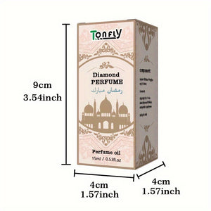 Arabian Luxury Perfume for Women | Long-Lasting Floral Scent, 15ml Essential Oil"