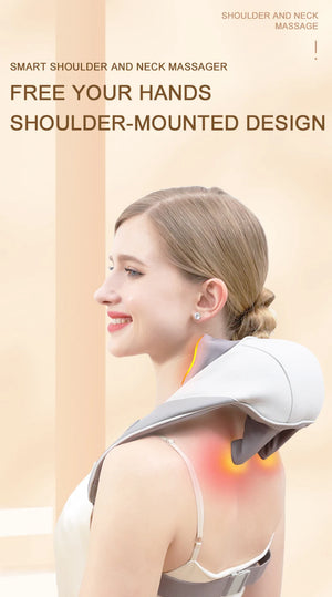 Smart Neck Massager: Electric & Heating for Pain Relief