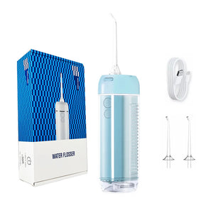 3 Modes 200ml Portable Mini Water Flosser - Cordless Oral Cleaner with Massage Function