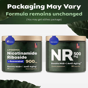 80 Nicotinamide Nucleosides: Bulk Nicotinamide Riboside Capsules