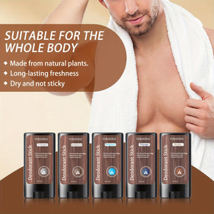 Sandalwood & Musk Deodorant Set | 5 Long-Lasting Fragrances for Fresh & Gentle Odor Protection