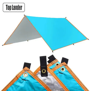 Camping Tarp Waterproof Tent Tourist Awning Shade Garden Canopy Beach Sunshade Outdoor Ultralight Sun Shelter