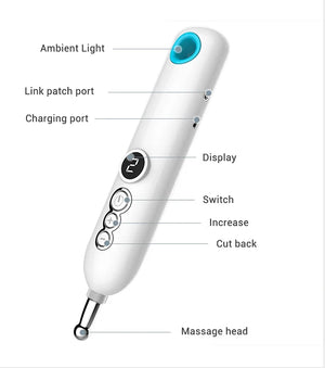 4-in-1 Acupuncture Pen: Pain Relief & Meridian Dredging