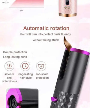 Adjustable Bangs Curlers Tools 2024 - Electric Hair Curler Machine