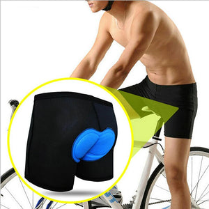 Men Women Cycling Shorts Bicycle Bike Underwear Pants with Sponge Gel 3D Padded
