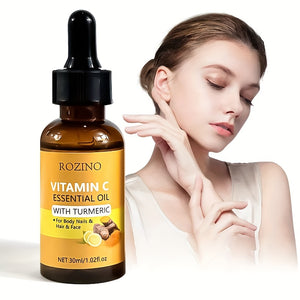 Turmeric & Vitamin C Skincare Set - 5-Piece Moisturizing & Nourishing Care