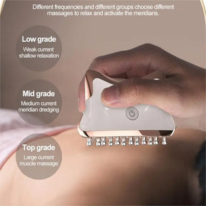 Masseur électrique des méridiens : Gua Sha pour la peau et la relaxation