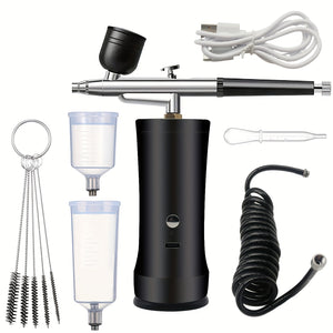 Wireless Airbrush Kit: Portable Makeup & Nail Art Spray Gun