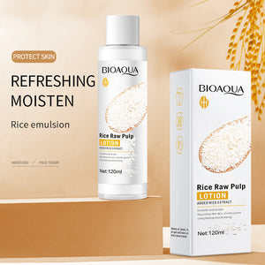 6pcs Rice Puree Hydrating Skin Care Set - Deep Moisturizing & Nourishing Gift