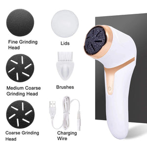 Electric Callus Remover for Feet - Portable Foot Grinder & Care Tool for Dead Skin Removal