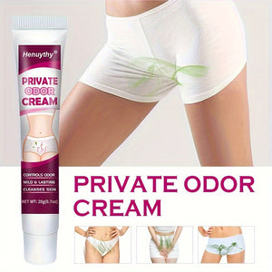 Henythy Private Odor Control Cream for Women | 2pcs X 12, Long-Lasting Freshness & Sweat Control