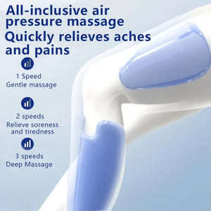 Leg Massager 360° Air Thighs Pressure Calf Massager Presotherapy Machineshousehold Massage Device Hot Compress Relax Leg Muscle