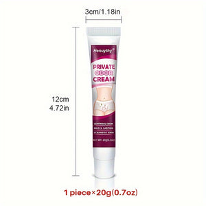 Henythy Private Odor Control Cream for Women | 2pcs X 12, Long-Lasting Freshness & Sweat Control