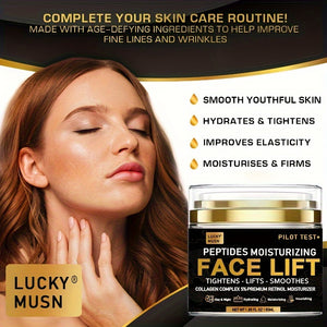 Face Lift Cream - Moisturizing & Firming with Hyaluronic Acid & Collagen